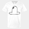 V-Neck Heavy Cotton 100% T-Shirt Thumbnail