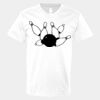 V-Neck Heavy Cotton 100% T-Shirt Thumbnail