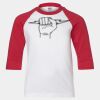 Youth Three Quarter Sleeve Baseball T-Shirt Thumbnail