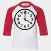 Youth Three Quarter Sleeve Baseball T-Shirt Thumbnail