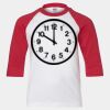 Youth Three Quarter Sleeve Baseball T-Shirt Thumbnail