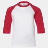 Youth Three Quarter Sleeve Baseball T-Shirt Thumbnail